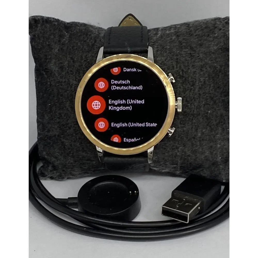 Fossil Gen 4 Authentic Digital Dial Smart Watch Custom Band FTW6016 DC915